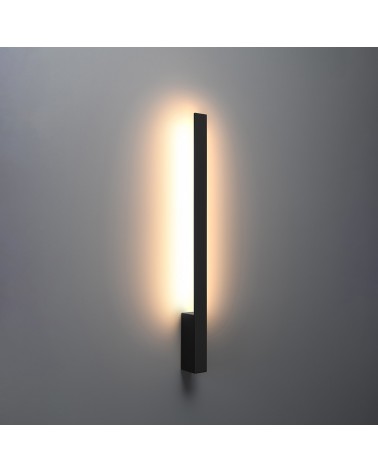 Wandleuchte LAHTI M schwarz 3000K