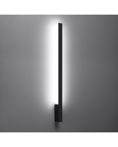 Wandleuchte LAHTI L schwarz 4000K