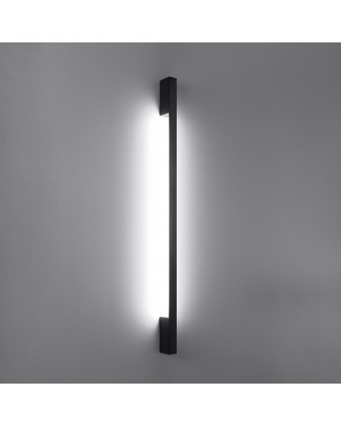 Wandleuchte SAPPO M schwarz 4000K