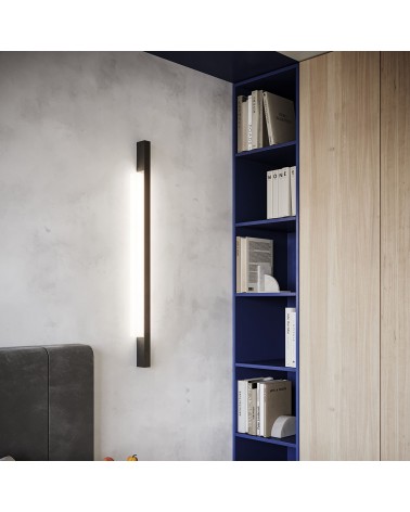 Wandleuchte SAPPO M schwarz 4000K