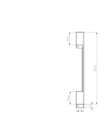 Wandleuchte SAPPO L weiß 3000K