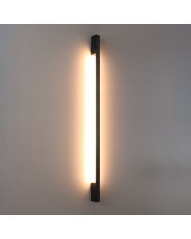 Wandleuchte SAPPO L schwarz 3000K