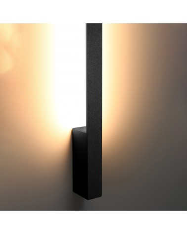 Wandleuchte SAPPO L schwarz 3000K