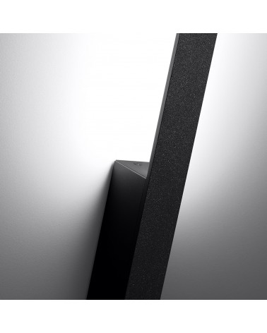 Wandleuchte SAPPO L schwarz 4000K