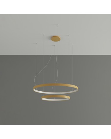 Kronleuchter RIO 2 55/78 golden LED 3000K