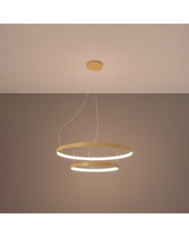 Kronleuchter RIO 2 55/78 golden LED 3000K