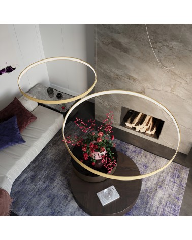 Kronleuchter RIO 55 golden LED 3000K