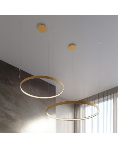 Kronleuchter RIO 110 golden LED 3000K