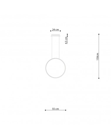 Hängeleuchte RIO 55 gold LED 3000K