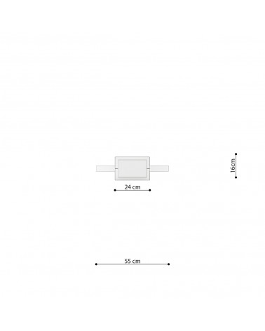 Hängeleuchte RIO 55 gold LED 4000K