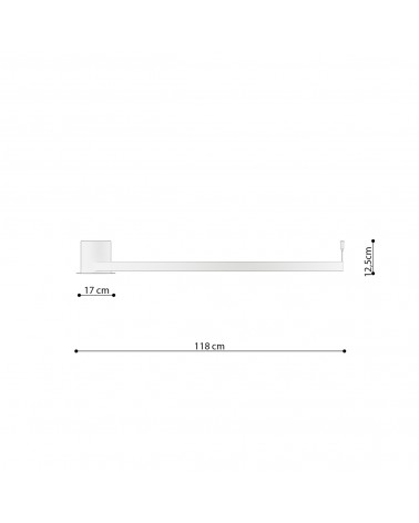 Deckenleuchte RIO 110 golden LED 3000K