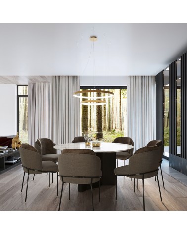 Deckenleuchte RIO 110 golden LED 4000K