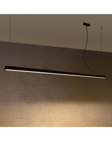 Hängeleuchte PINNE 200 schwarz