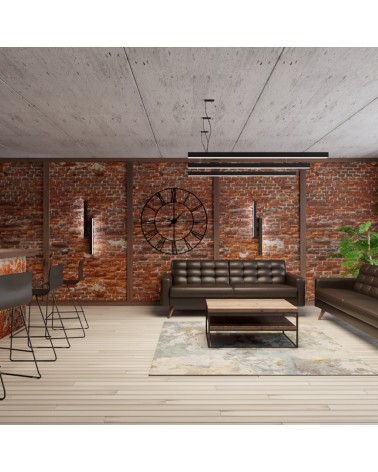 Hängeleuchte PINNE 200 grau