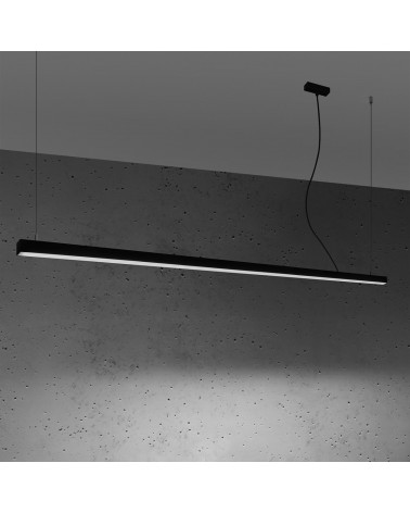 Hängeleuchte PINNE 200 schwarz