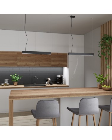 Wandleuchte PINNE 200 schwarz