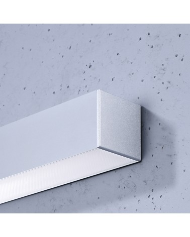 Wandleuchte PINNE 200 grau