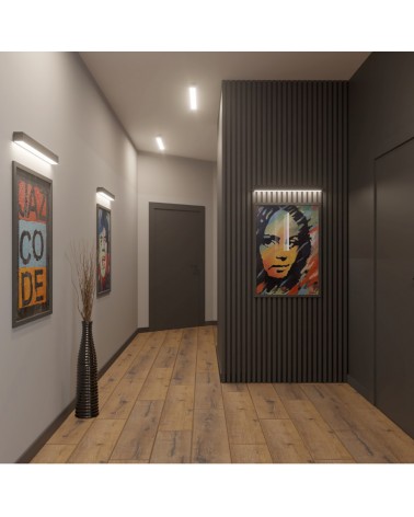 Deckenleuchte PINNE 200 grau