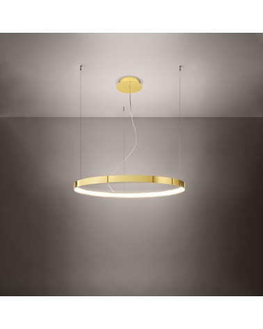 Kronleuchter RIO 78 poliert gold LED 3000K