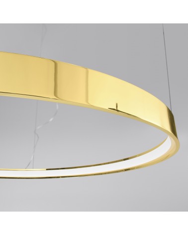 Kronleuchter RIO 78 poliert gold LED 3000K