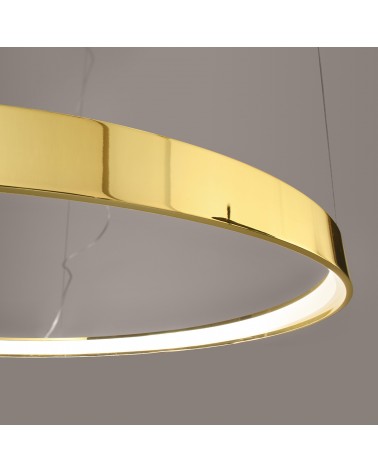 Kronleuchter RIO 78 poliert gold LED 3000K
