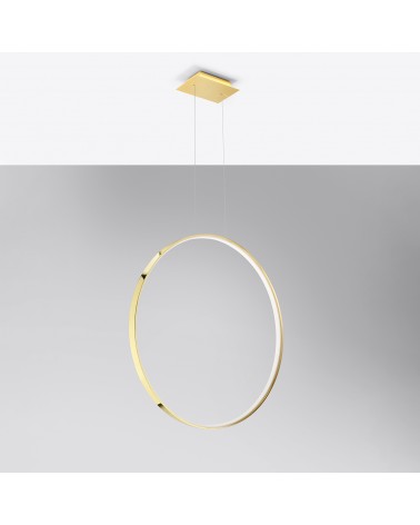 Hängeleuchte RIO 78 poliert gold LED 3000K