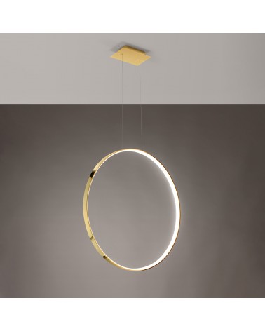 Hängeleuchte RIO 78 poliert gold LED 3000K