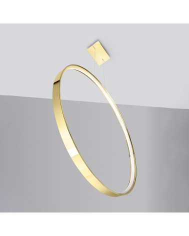 Hängeleuchte RIO 78 poliert gold LED 3000K
