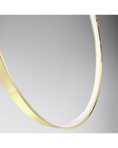 Hängeleuchte RIO 78 poliert gold LED 3000K