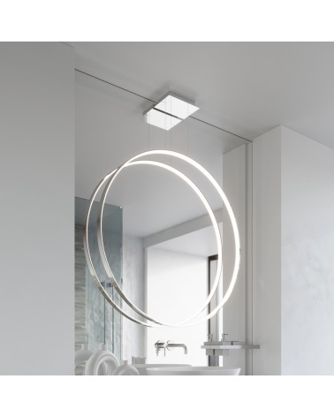 Hängeleuchte RIO 78 chrom LED 4000K