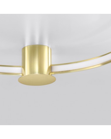 Deckenleuchte RIO 78 poliert gold LED 3000K