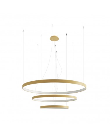 Kronleuchter RIO 3 55/78/110 golden LED 4000K