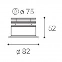 SPOT C, B 9W 4000K