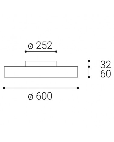 RINGO 60 P/N, B 54+6W 3000K