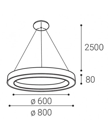 SATURN 80 P-Z, W 80W 3000K