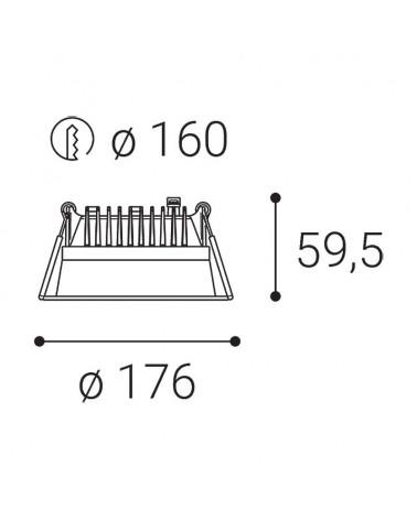 ZETA M, W 18-25W 3000K
