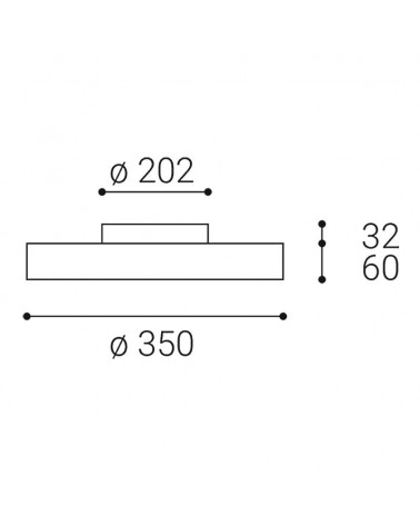 RINGO 35 P/N, W DALI/PUSH DIM 34+6W 3000K