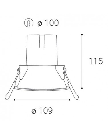 ZERO XL, W 10W 3000K