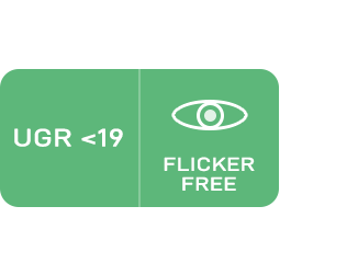 UGR 19 und Flicker Free